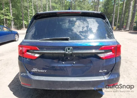 2022 Honda Odyssey Elite z USA, uszkodzony, nr VIN 5FNRL6H96NB043724